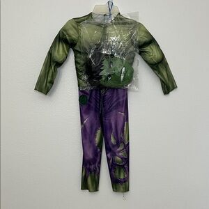 Hulk, Iron Man and Transformers Bumblebee costumes 2 pcs each. Total 3 costumes